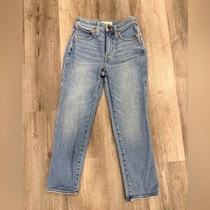 Madewell Light Blue Curvy Jeans